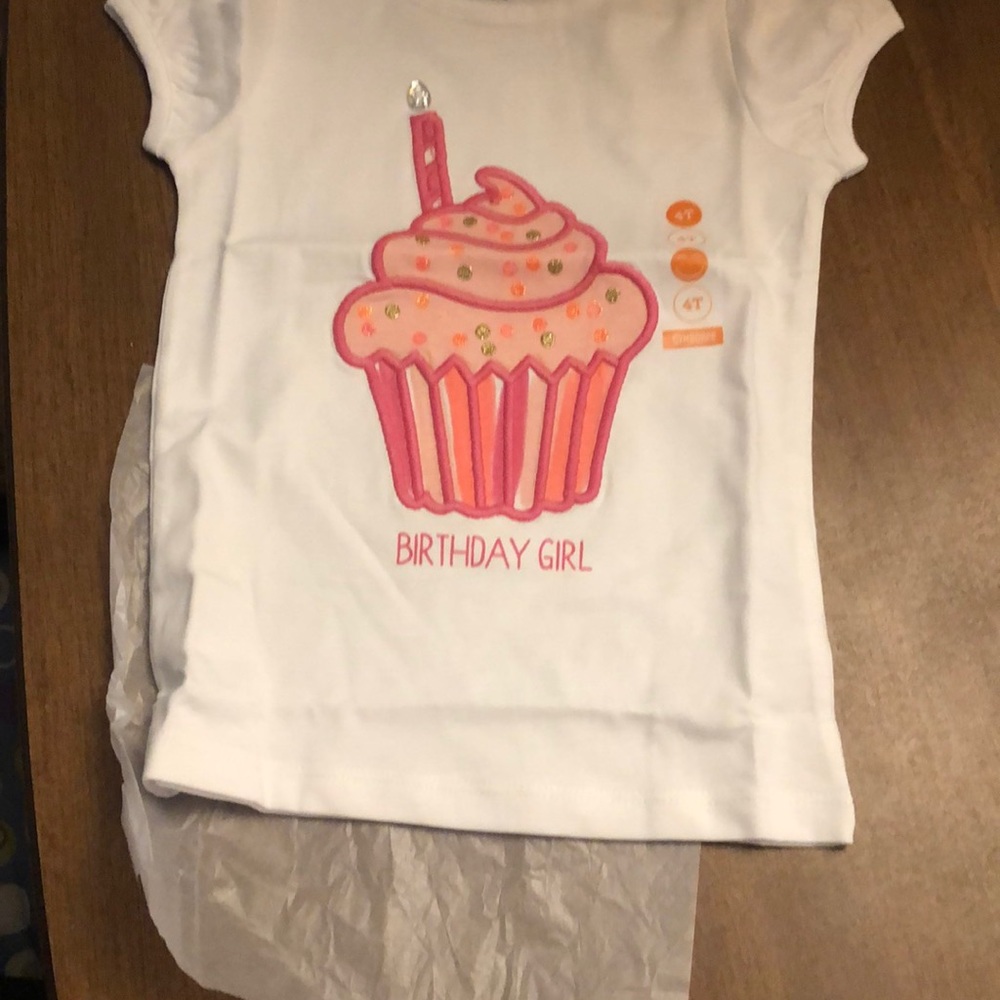 4T NWT BIRTHDAY SHIRT